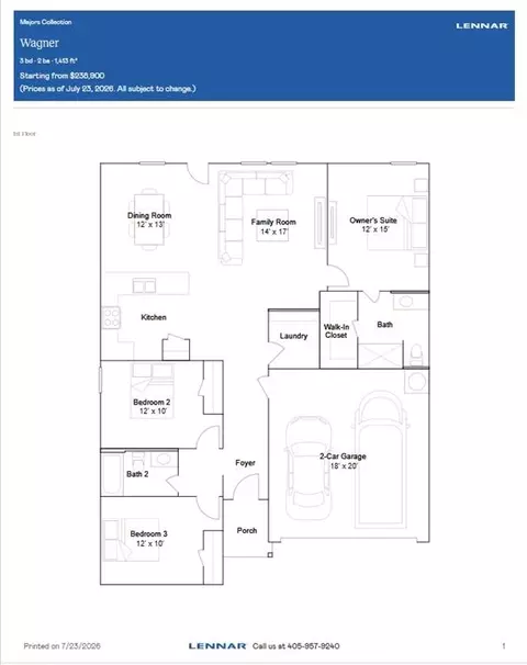 2009 Chestnut Oak Ct, Oklahoma City, OK 73128