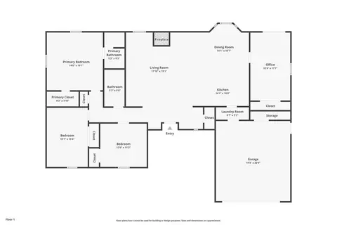 Floorplan - 2134 Jazzman Dr, Norman, OK 73071 photo 1 of 1