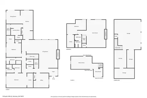 Floorplan - 10 Rustic Hills St, Norman, OK 73072 photo 1 of 1