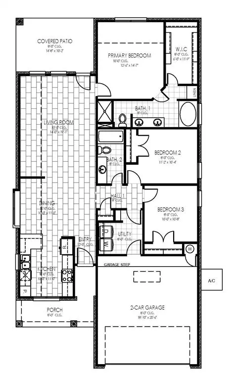 Floorplan - 18029 Austin Ct, Edmond, OK 73012 photo 1 of 1