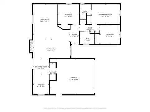 Floorplan - 603 E 27th St, Edmond, OK 73013 photo 1 of 1