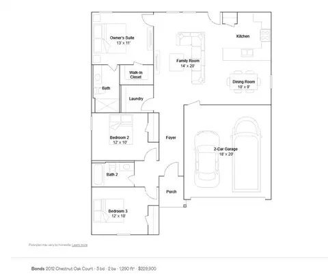 2012 Chestnut Oak Ct, Oklahoma City, OK 73128 photo 2