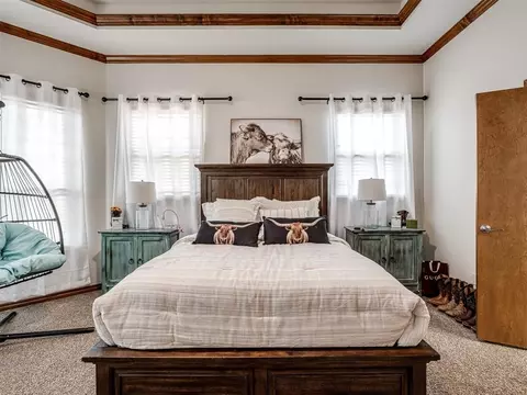 Bedroom - 329678 E 1000 Rd, Harrah, OK 73045 photo 3 of 6