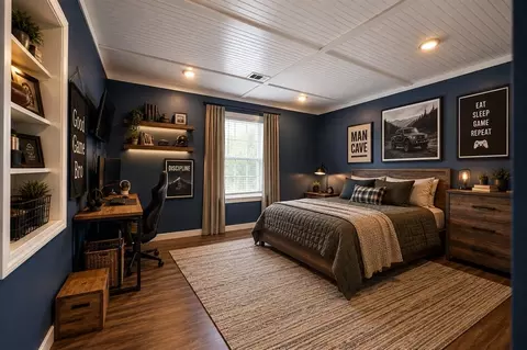 Bedroom - 237 Baggs Hill Ln, Broken Bow, OK 74728 photo 7 of 11