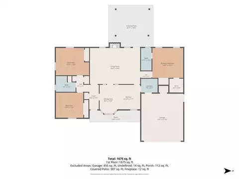 Floorplan - 805 Villa Dr, Watonga, OK 73772 photo 1 of 1