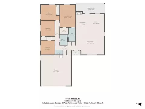 Floorplan - 611 S Leach Ave, Watonga, OK 73772 photo 1 of 1