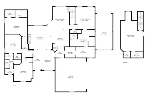Floorplan - 1663 NW 35th Ter, Newcastle, OK 73065 photo 3 of 3