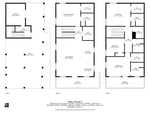 Floorplan - 614 S Willow Dr, Surfside Beach, SC 29575 photo 1 of 1