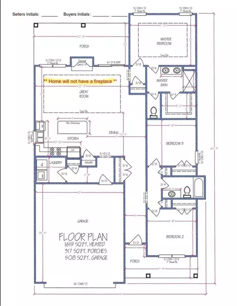 Floorplan - 3162 Wayside Rd, Conway, SC 29527 photo 2 of 2