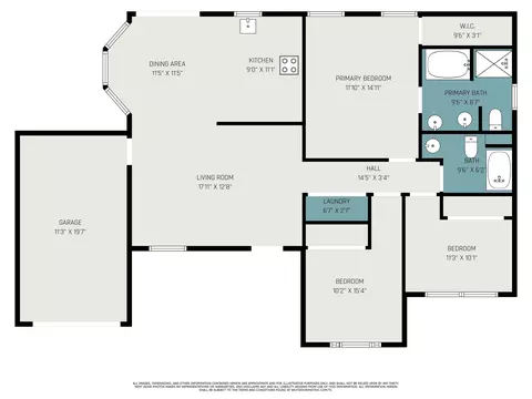 Floorplan - 503 White Bark St, Longs, SC 29568 photo 1 of 1