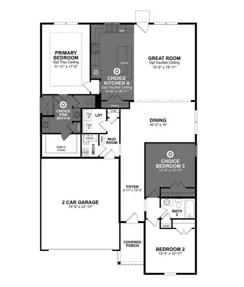Floorplan - 4004 Braid Ct, Myrtle Beach, SC 29588 photo 1 of 1