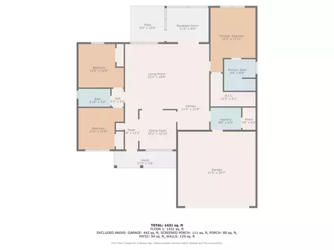 Floorplan - 128 Barons Bluff Dr, Conway, SC 29526 photo 1 of 1