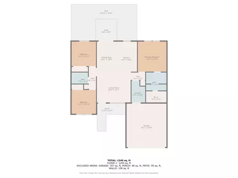 Floorplan - 2827 Biscane Ct, Conway, SC 29527 photo 1 of 1