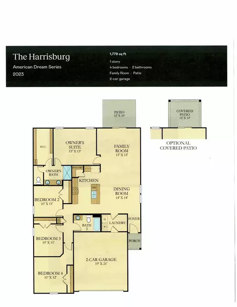 Floorplan - 551 Swaying Palm Ct, Longs, SC 29568 photo 1 of 1