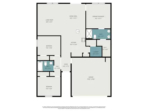 Floorplan - 211 Pine Forest Dr, Conway, SC 29526 photo 1 of 1