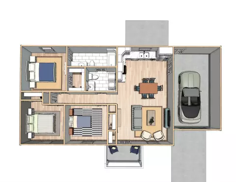 Floorplan - 210 Nu-shell St, Georgetown, SC 29440 photo 1 of 2