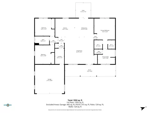 Floorplan - 7879 E Highway 19, Loris, SC 29569 photo 1 of 2
