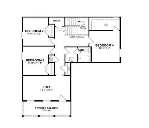 Floorplan - tbd 6 Marshfield Rd, Longs, SC 29568 photo 2 of 3