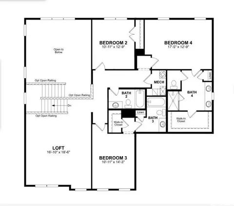 Floorplan - tbd 3 Marshfield Rd, Longs, SC 29568 photo 2 of 3