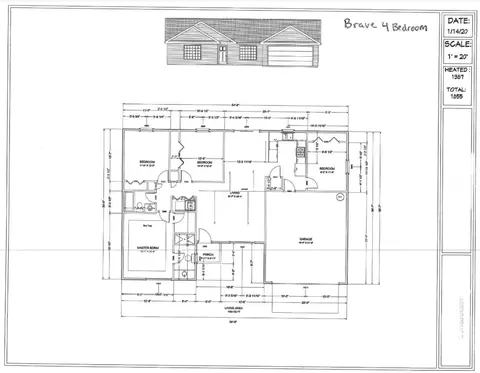 Floorplan - tbd 1 Hucks Rd, Conway, SC 29526 photo 1 of 1