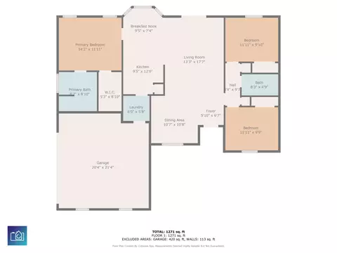 Floorplan - 254 Macarthur Dr, Conway, SC 29527 photo 1 of 1