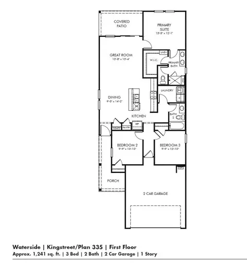 Floorplan - 8220 Sparkle Dr, Longs, SC 29568 photo 1 of 1
