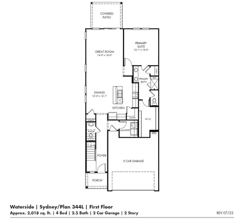Floorplan - 1033 Lauryn Oak Loop, Longs, SC 29568 photo 1 of 2