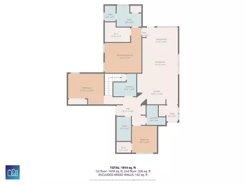 Floorplan - 452 Honeyhill Loop, Conway, SC 29526 photo 2 of 3