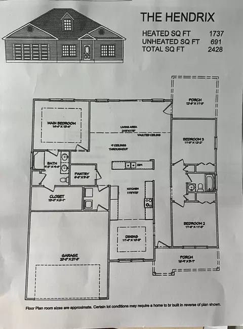 Floorplan - 8 Highway 792, Loris, SC 29569 photo 1 of 1