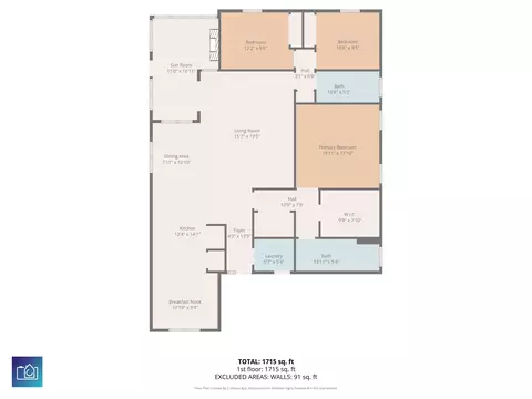 Floorplan - 425 Kessinger Dr, Surfside Beach, SC 29575 photo 2 of 2