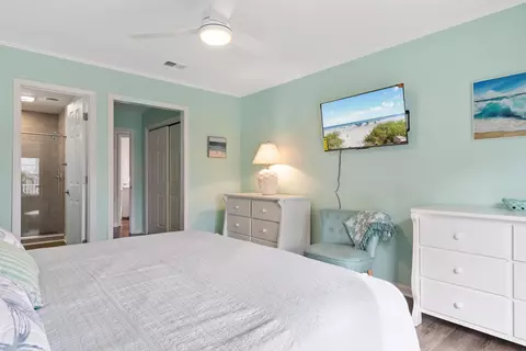 Bedroom - 416 Ocean Blvd N #E19, Surfside Beach, SC 29575 photo 3 of 9