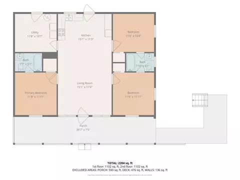 Floorplan - 310 14th Ave S, Surfside Beach, SC 29575 photo 1 of 3