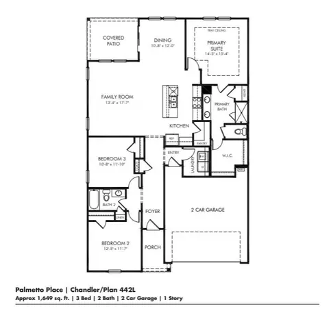 Floorplan - 213 Evergreen St, Longs, SC 29568 photo 1 of 1