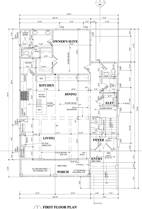 Floorplan - 713 3rd Ave N, Surfside Beach, SC 29575 photo 2 of 11