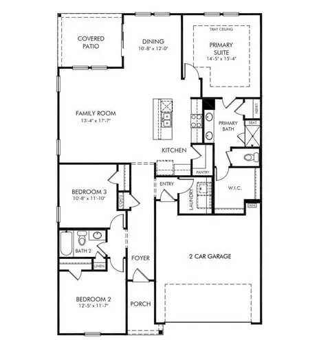 Floorplan - 1009 Lauryn Oak Loop, Longs, SC 29568 photo 1 of 1