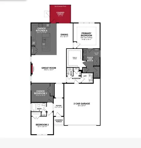 Floorplan - 3014 Claredon St, Longs, SC 29568 photo 2 of 2