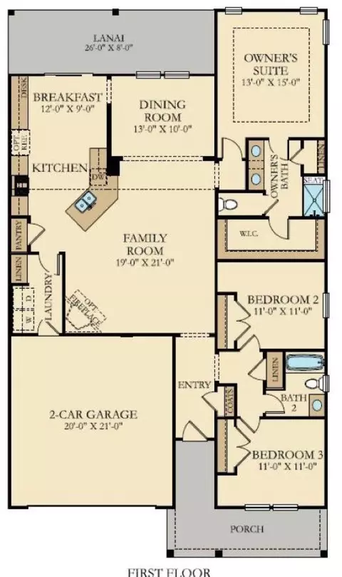 Floorplan - 359 Kindred Spirit Dr, Longs, SC 29568 photo 1 of 1
