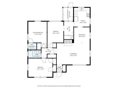 Floorplan - 517 Singleton Ave, Kingstree, SC 29556 photo 1 of 1
