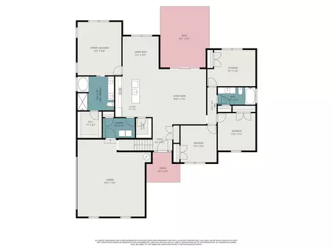Floorplan - 1018 Dublin Dr, Conway, SC 29526 photo 3 of 4