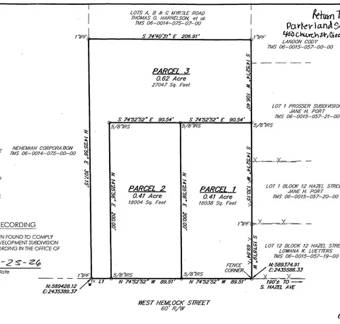lot3 W Hemlock Ave, Andrews, SC 29510