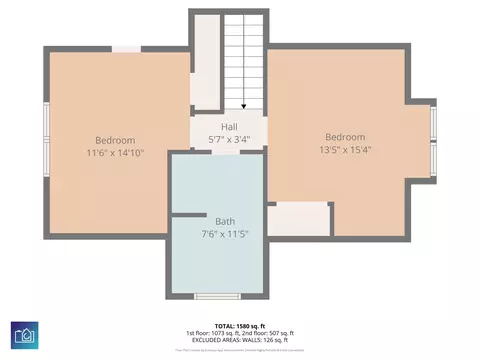 Floorplan - 1406 Winddrift Ct, Surfside Beach, SC 29575 photo 2 of 2