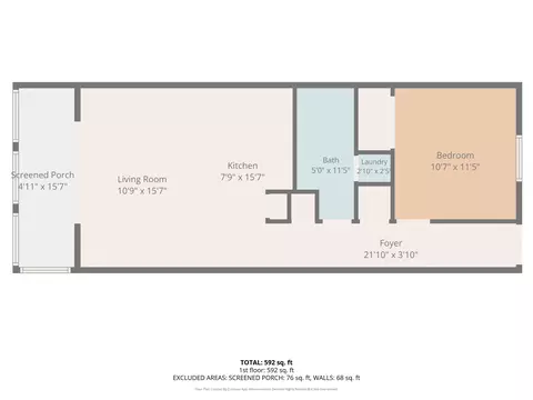 Floorplan - 1460 Blue Tree Ct #E, Myrtle Beach, SC 29588 photo 1 of 1