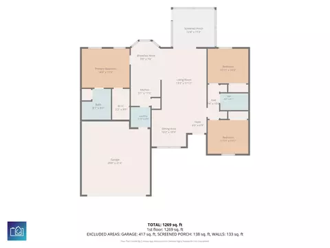 Floorplan - 263 Macarthur Dr, Conway, SC 29527 photo 1 of 1