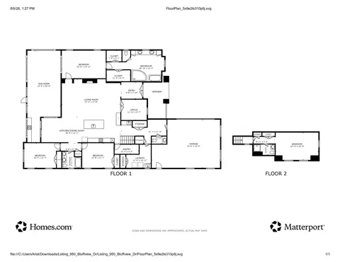 Floorplan - 950 Bluffview Dr, Myrtle Beach, SC 29579 photo 1 of 1