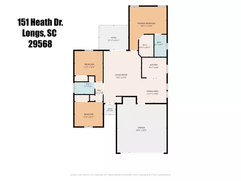 Floorplan - 151 Heath Dr, Longs, SC 29568 photo 1 of 1