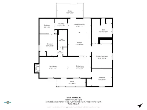 Floorplan - 101 Howard St, Georgetown, SC 29440 photo 1 of 1