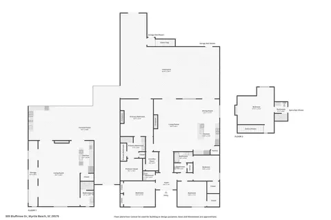 Floorplan - 909 Bluffview Dr, Myrtle Beach, SC 29579 photo 2 of 2