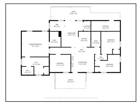Floorplan - 627 Pine Dr, Surfside Beach, SC 29575 photo 1 of 1