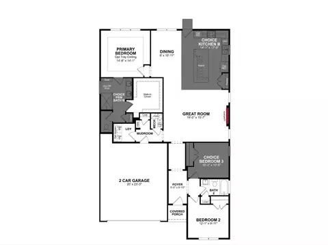 Floorplan - 3061 Claredon St, Longs, SC 29568 photo 1 of 1