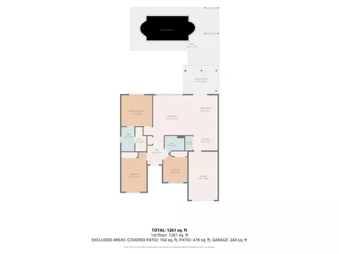 Floorplan - 154 Springtide Dr, Conway, SC 29527 photo 2 of 2